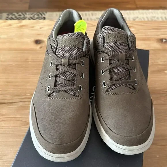 ROCKPORT ZADEN UBAL OX NEW IN BOX MENS SIZE 8.5 OLIVE COLOR - Picture 5 of 11